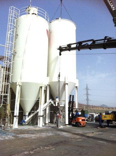APLIKACE M460 – SILO NA CEMENT