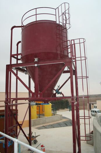 APLIKACE M460 – SILO NA STAVEBNÍ HMOTY